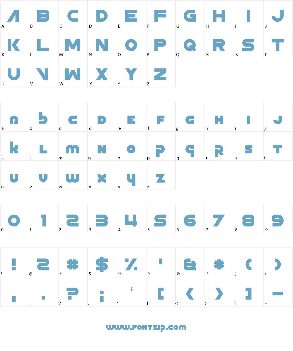 Zoon Hoot Font Character